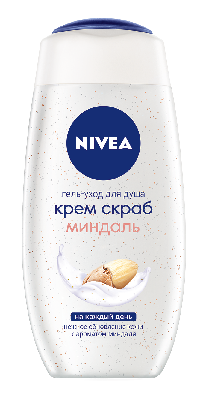 фото Гель для душа nivea скраб миндаль 250 мл