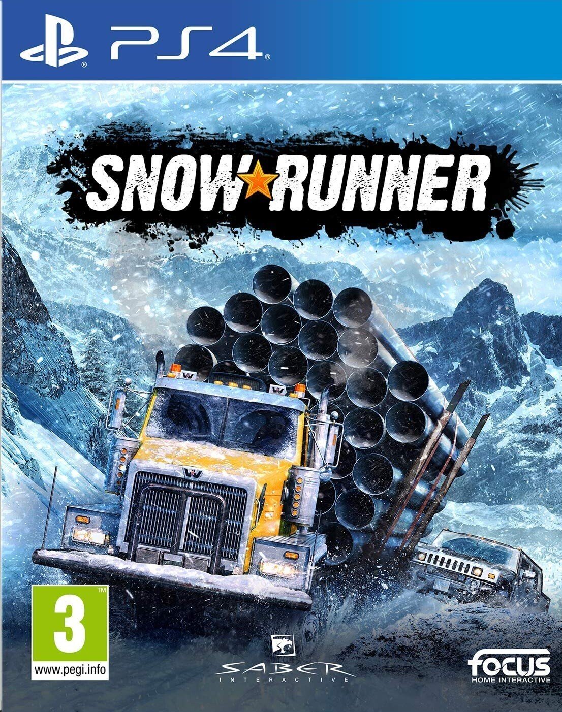 фото Игра snowrunner стандартное издание для playstation 4 sony
