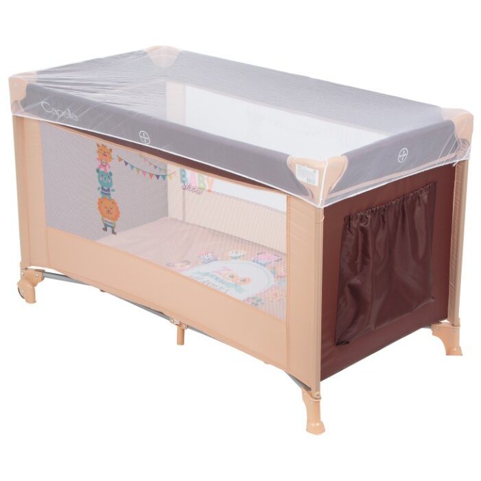 

Манеж Capella Sweet Time Zoo Beige