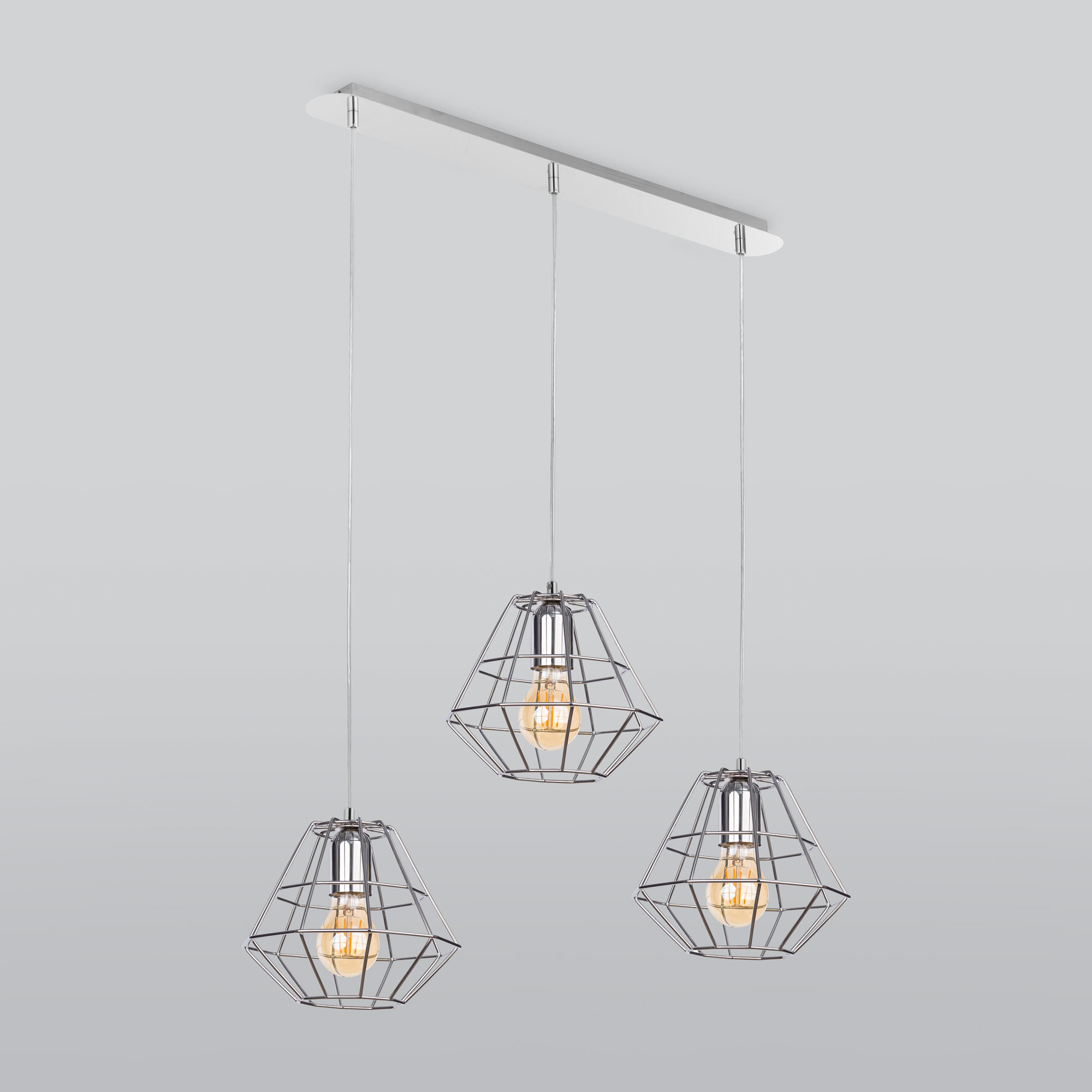 фото Подвесной светильник tk lighting 4205 diamond silver