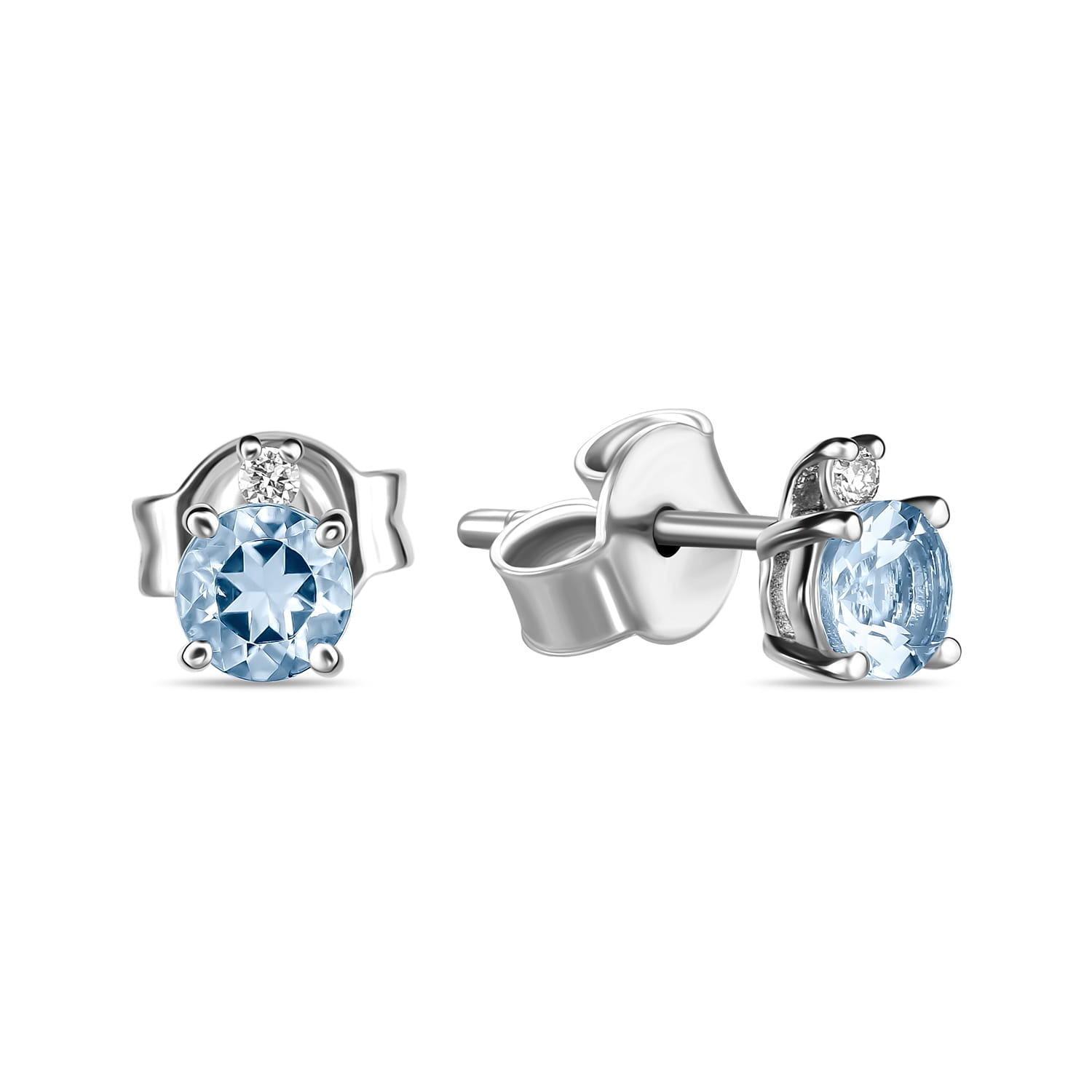 

Серьги из золота MIUZ Diamonds (Московский ювелирный завод) E01-33501-AQ, аквамарин