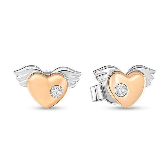 

Серьги из золота MIUZ Diamonds (Московский ювелирный завод) E01-PL-34086, бриллиант