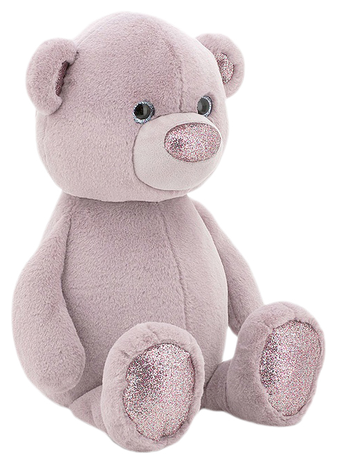 фото Мягкая игрушка "пушистик. медвежонок", цвет: сиреневый, 35 см orange toys