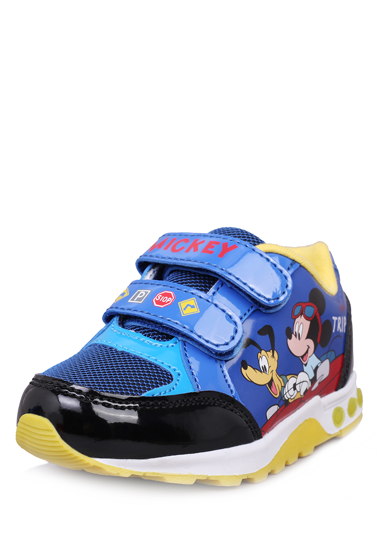 фото Кроссовки детские mickey mouse, цв.синий р.20