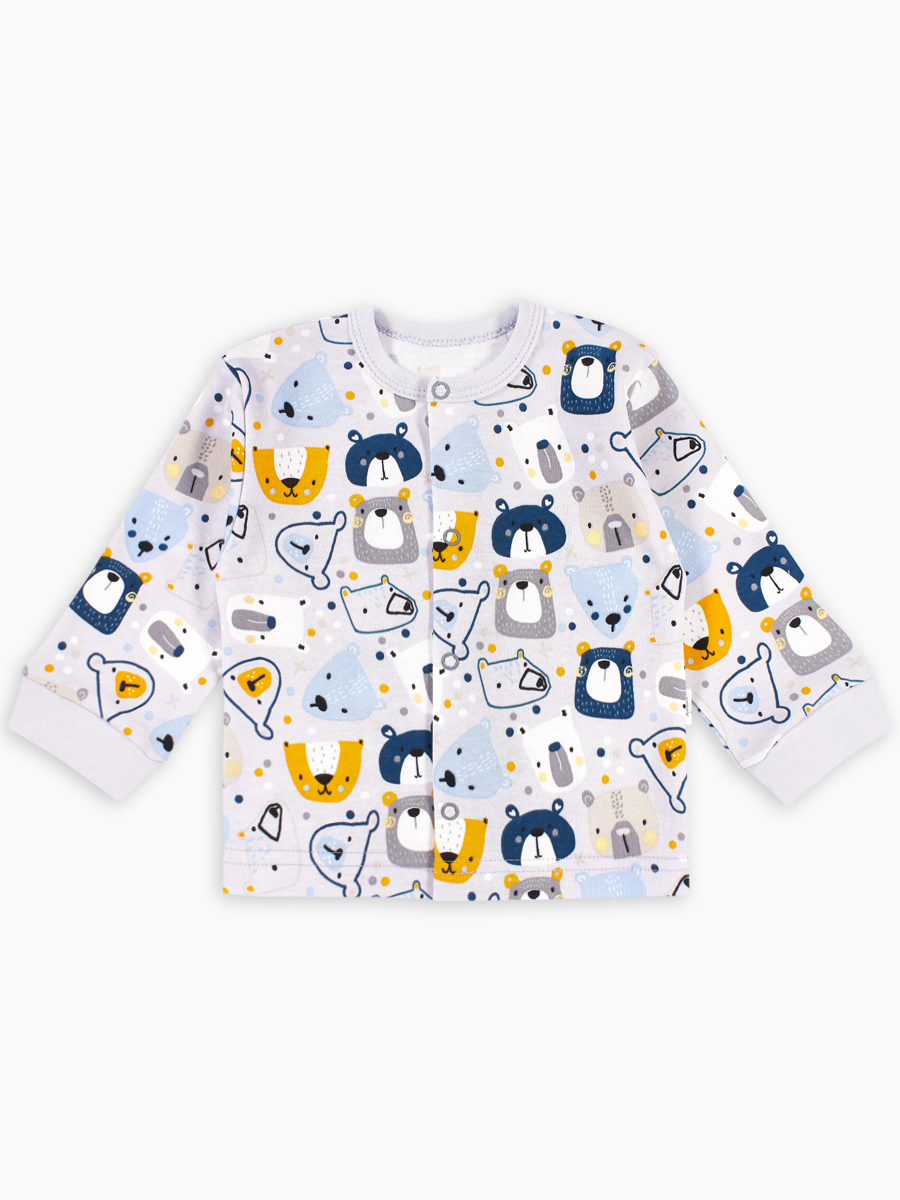 

Кофта с окантовкой горловины Kuma Веселый малыш 24322/ku/B р.62, 24322/ku/B