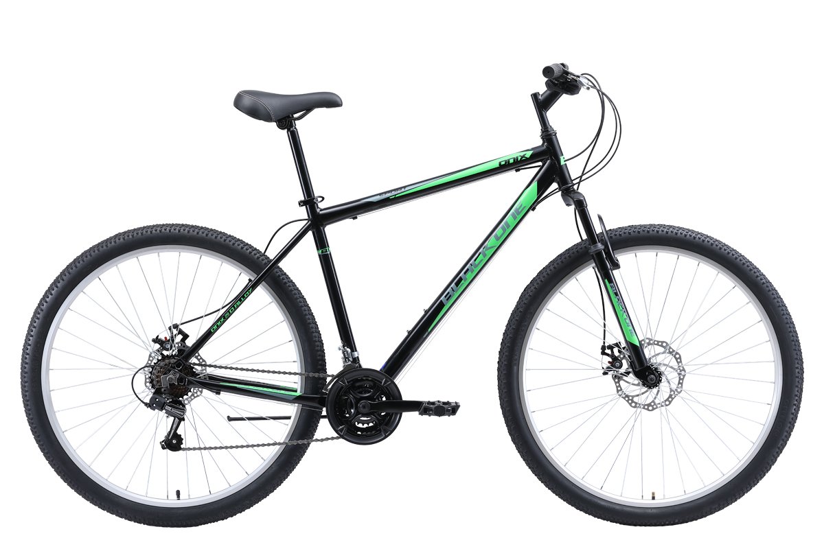фото Велосипед black one onix 29 d alloy 2020 22" grey/green/black