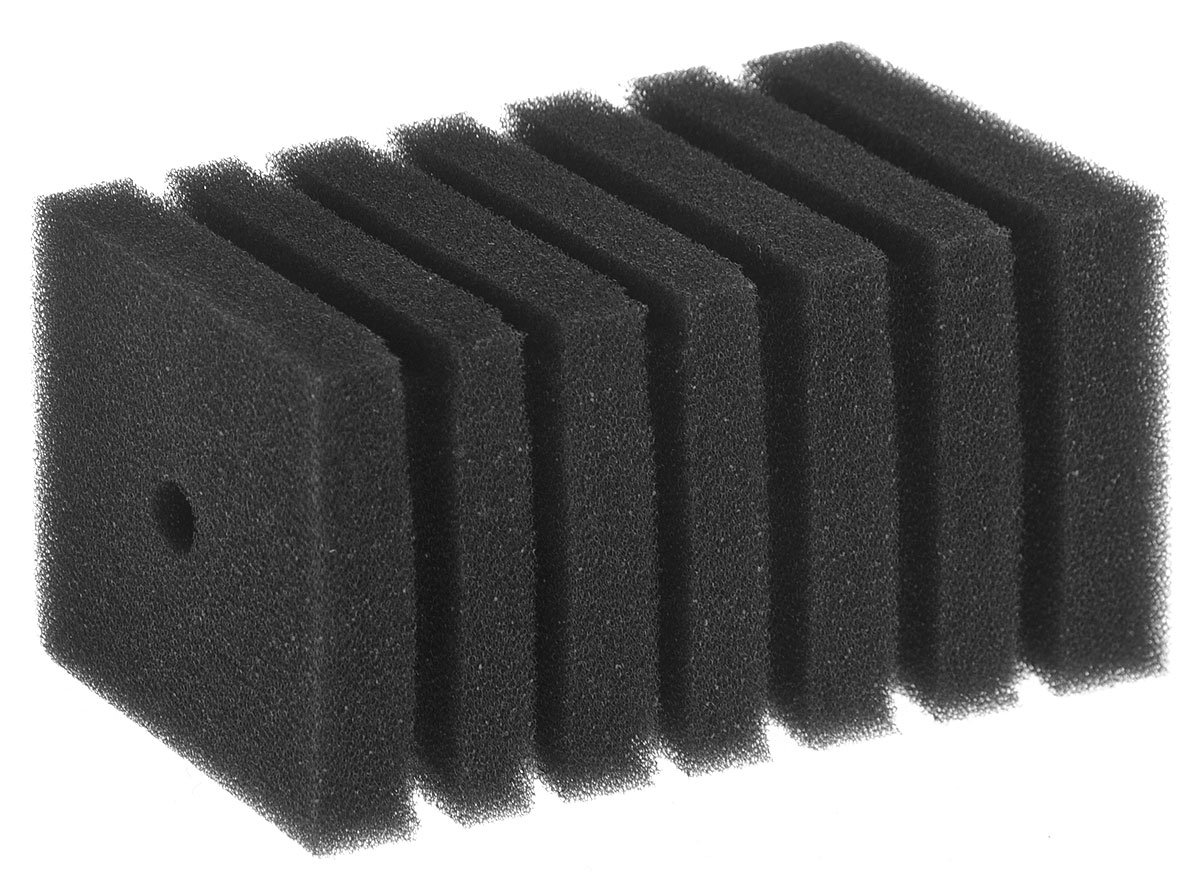 Губка для помп Barbus SPONGE 013, квадратная, поролон, 14 х 14 х 27 см, 105 г