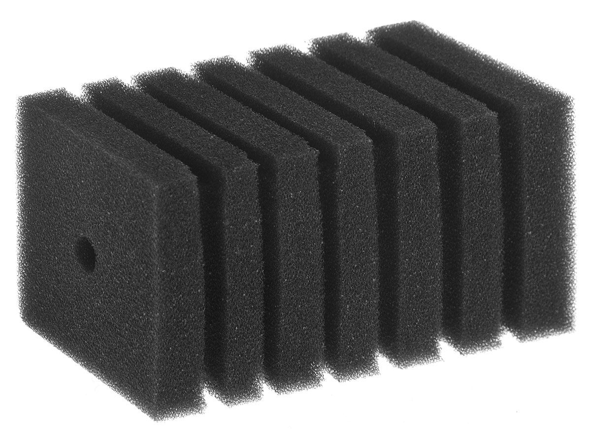 Губка для помп Barbus SPONGE 010, квадратная, поролон, 8,5 х 8,5 х 17 см, 210 г