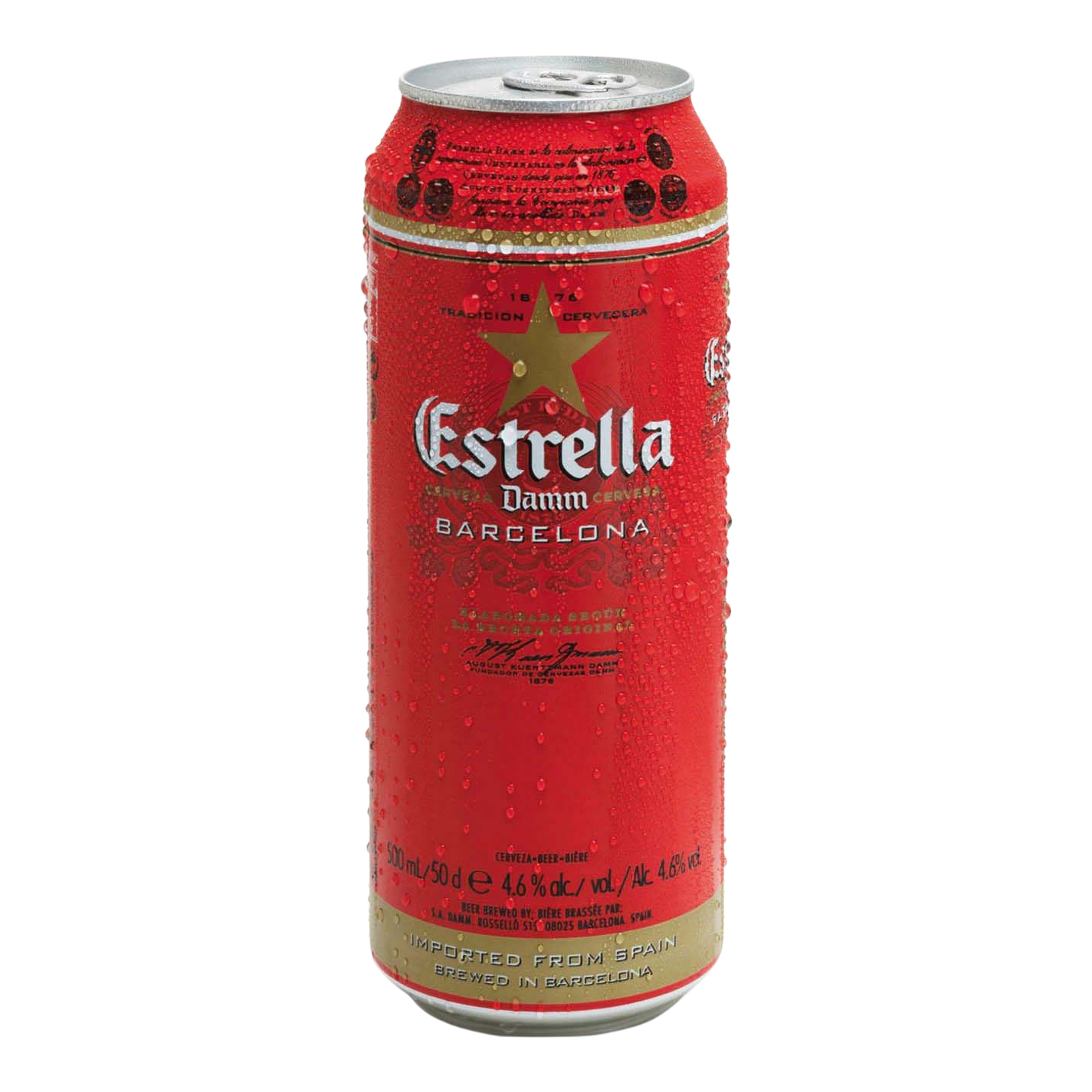 

Пиво Estrella Damm светлое 4,6% 0,5 л