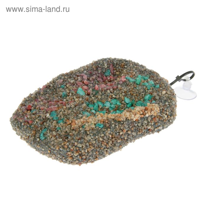 

Плот для черепах Barbus Accessory 009 с присоской плавающий, пластик, 8х12х2 см, Коричневый, Accessory 009 с присоской плавающий