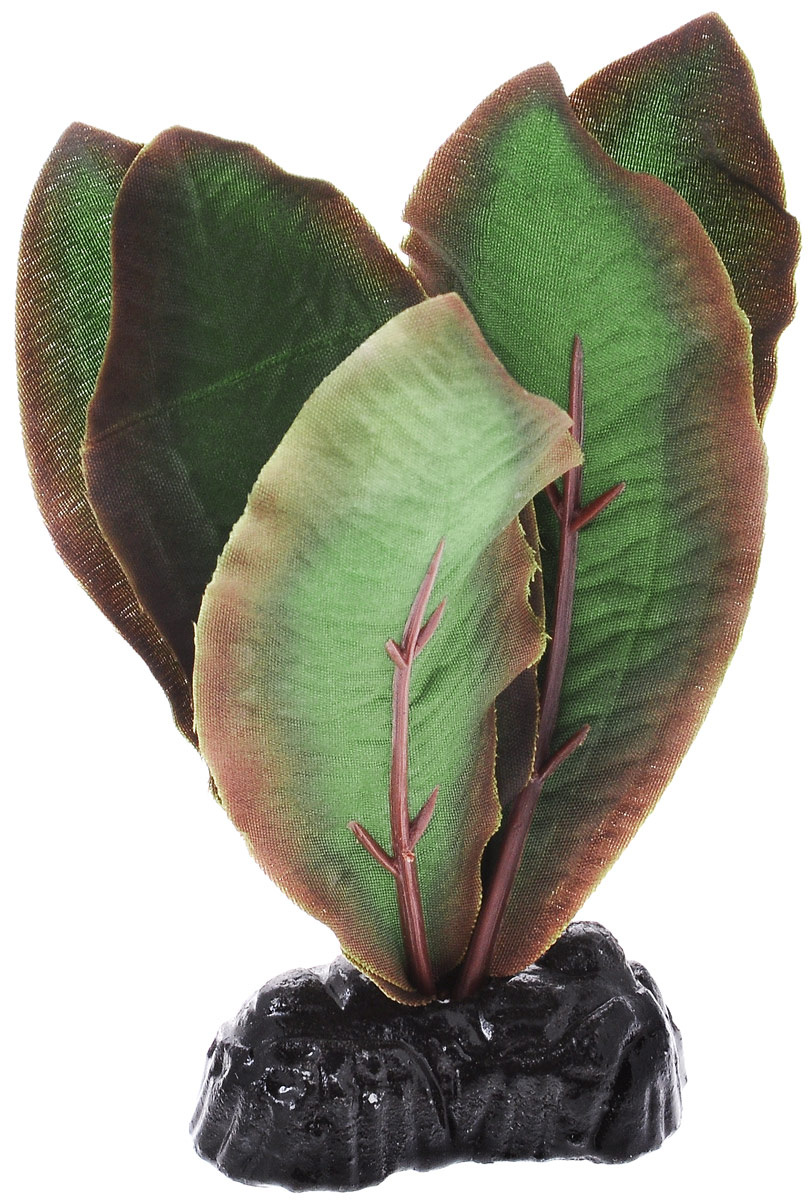 Искусственное растение для аквариума Barbus Криптокорина Бекетти Plant 040 10 см, шелк