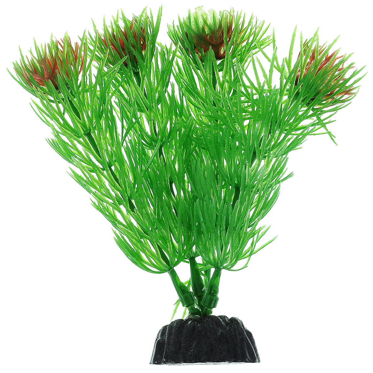 фото Искусственное растение для аквариума barbus амбулия зеленая plant 002 10 см, пластик