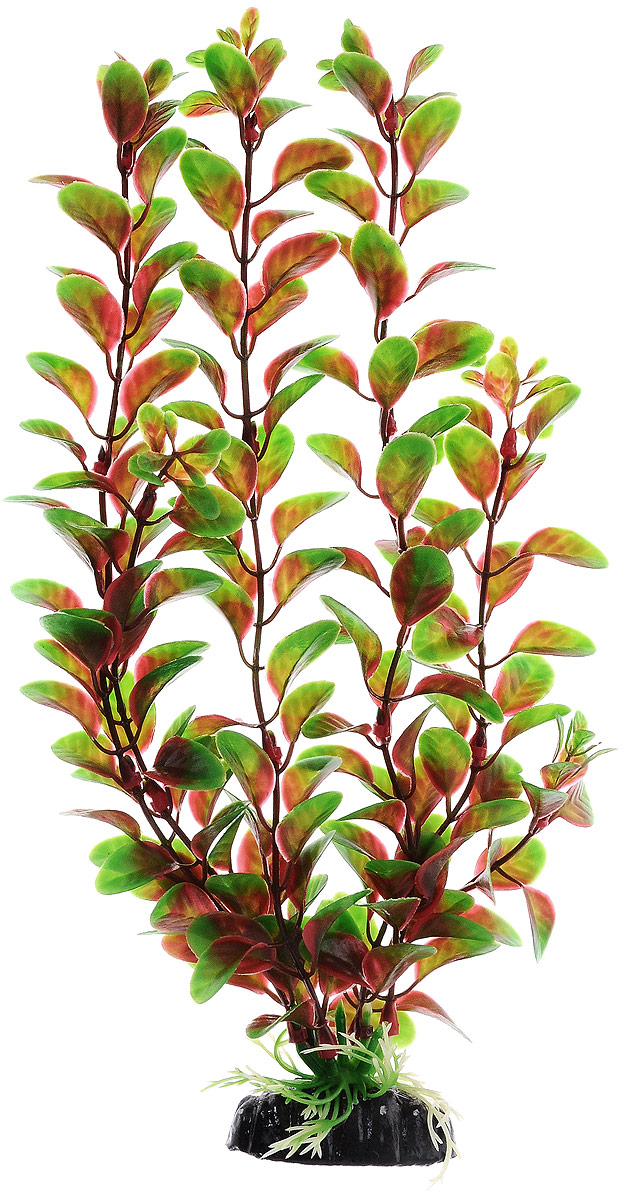 Искусственное растение для аквариума Barbus Людвигия красная Plant 006 30 см, пластик