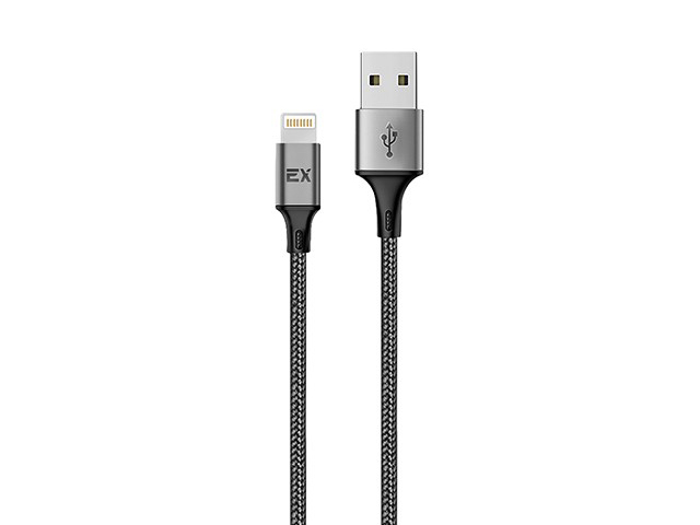 Кабель Exployd Ray USB - Lightning 1m Black EX-K-1208