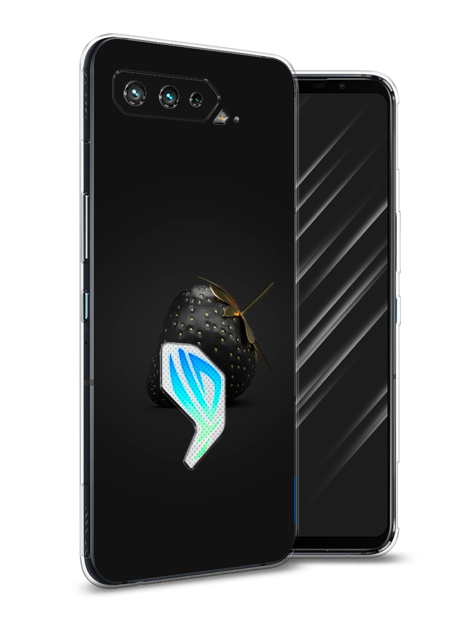 

Чехол Awog на Asus ROG Phone 5S "Черная клубника", Золотистый;черный;серый, 44550-10