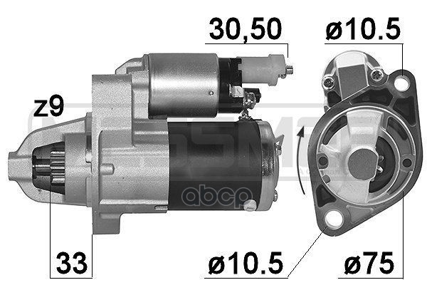 

Стартер Honda Accord 03-08 220990 Era арт. 220990, 220990