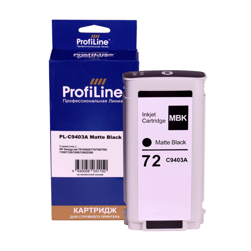 

Картридж для струйного принтера Profiline (PL-C9403A) черный, совместимый