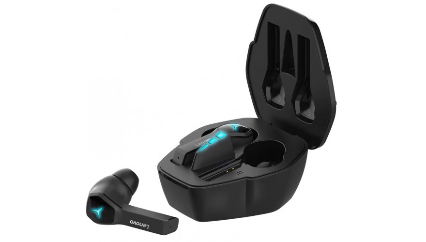 фото Игровые беспроводные наушники lenovo hq08 true wireless earbud black