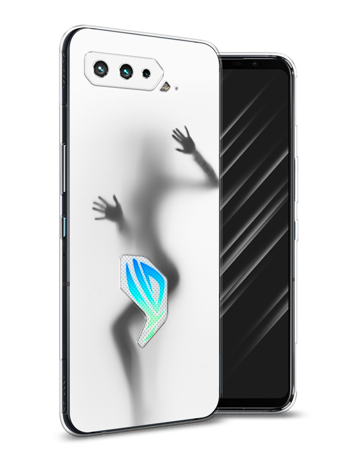 

Чехол Awog на Asus ROG Phone 5S "Девушка в душе", Серый;белый;черный, 44550-7