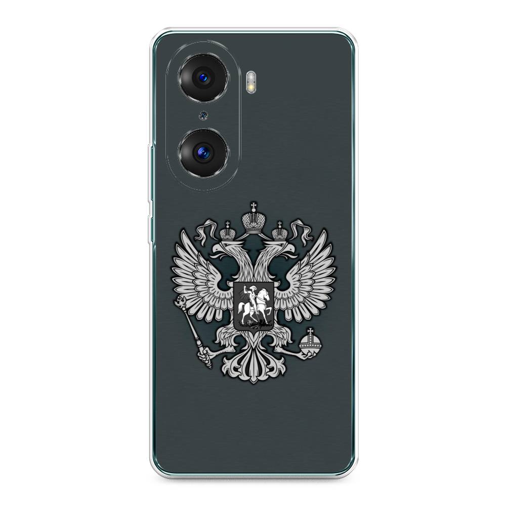 

Чехол Awog на Honor 60 Pro "Герб России серый", Разноцветный, 6106750-5