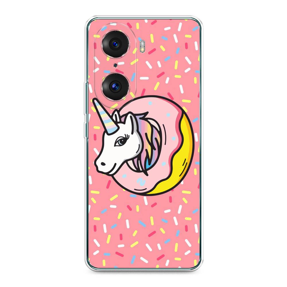 

Чехол Awog на Honor 60 Pro "Единорог в пончике", Разноцветный, 6106750-2