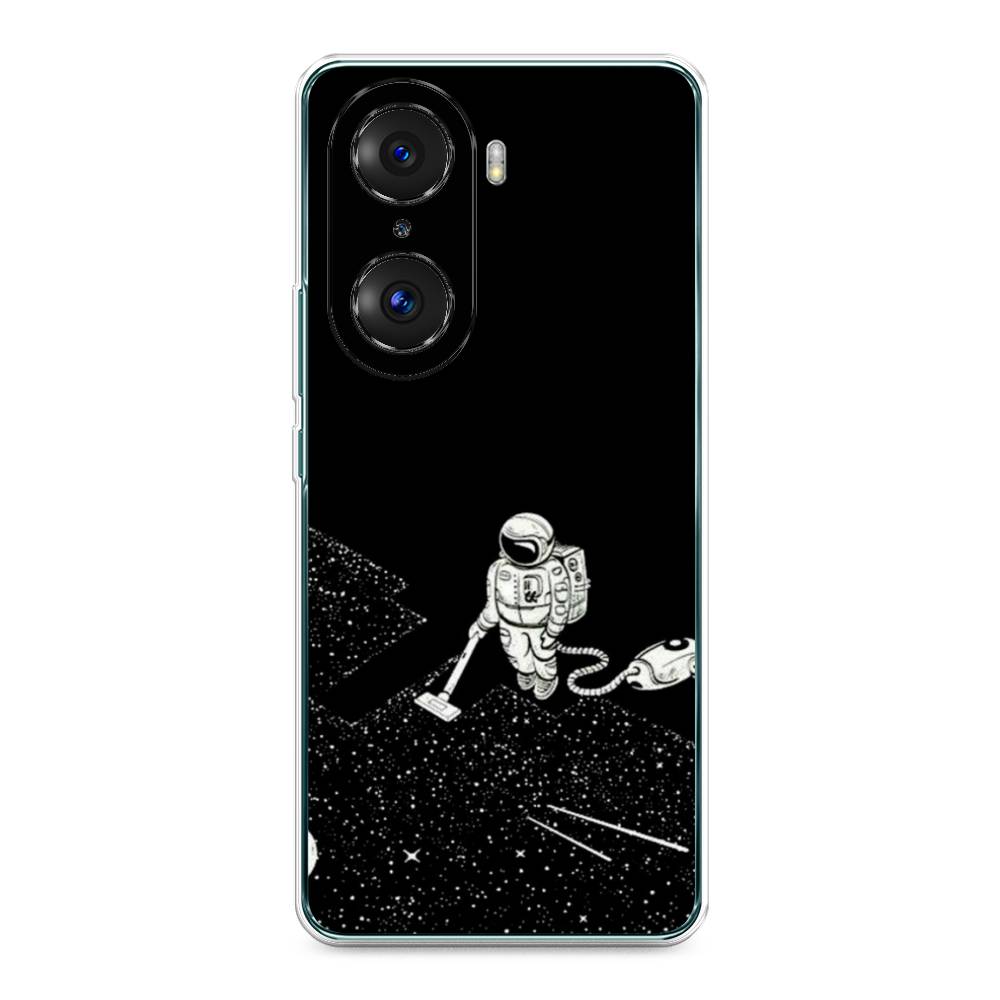 

Чехол Awog на Honor 60 Pro "Космонавт с пылесосом", Разноцветный, 6106750-4
