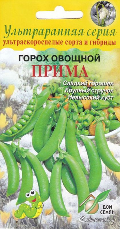 

Семена горох Прима 30362 1 уп.