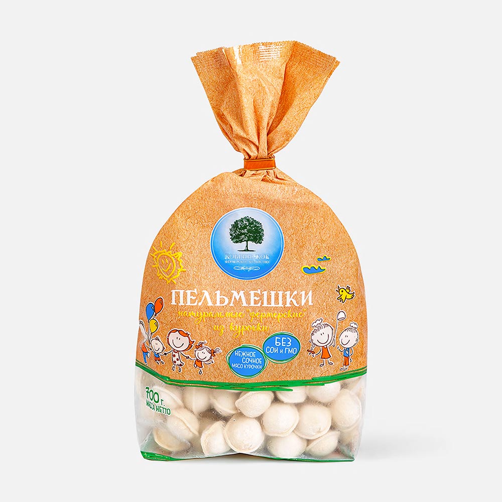 

Пельмешки Добринское фермерское хозяйство Фермерские с курицей 700 г