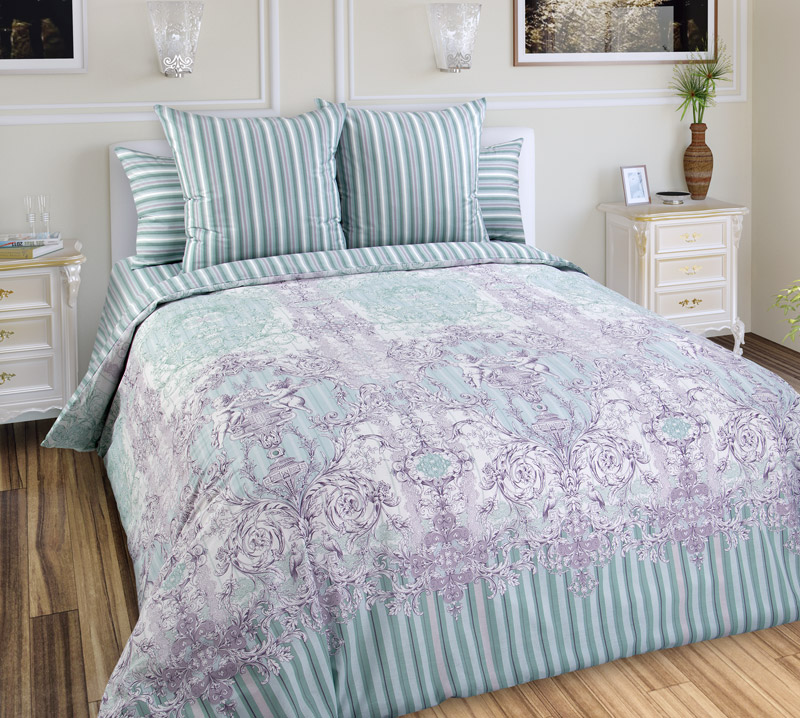 

Постельное белье 1,5сп перкаль Равель 1250ПН, 228529