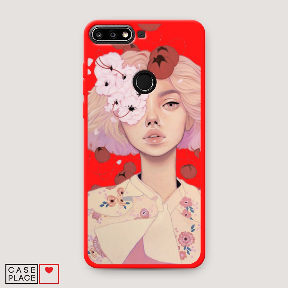 

Чехол Awog на Honor 7C Pro/Huawei Y7 Prime 2018/Nova 2 Lite "Цветочная анархия", Разноцветный, 64653-1