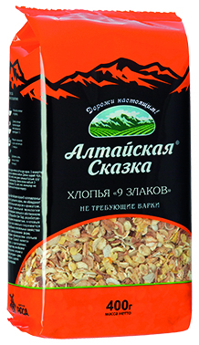 Хлопья Алтайская сказка 9 злаков 400 г