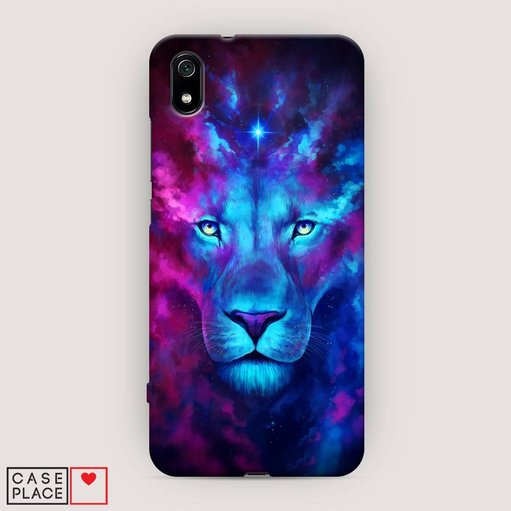 

Пластиковый чехол "Космический лев" на Xiaomi Redmi 7A, 35420-1
