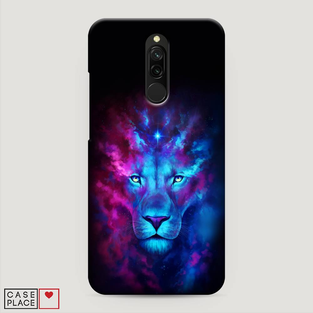 

Пластиковый чехол "Космический лев" на Xiaomi Redmi 8, 37120-1