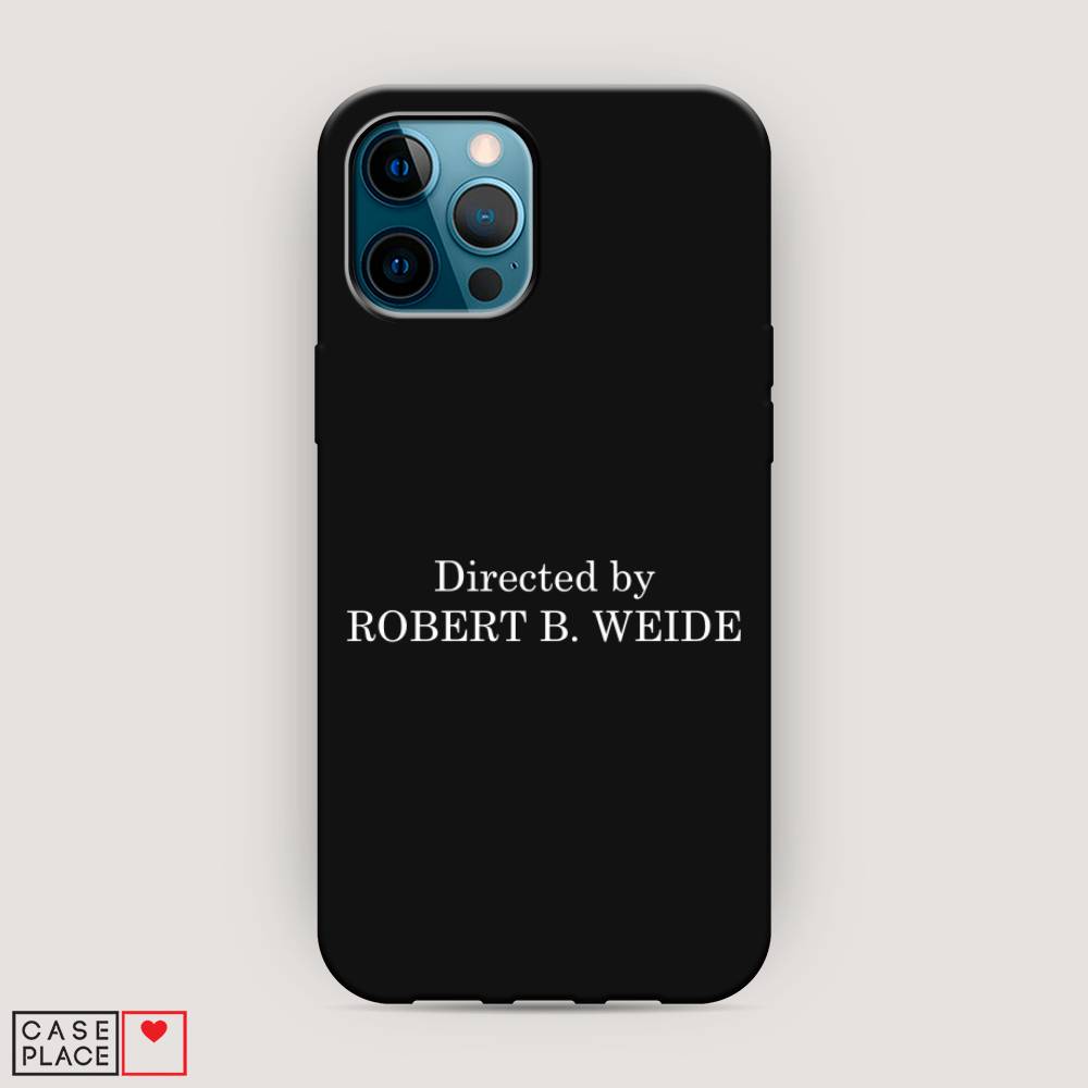 фото Матовый силиконовый чехол "robert b weide" на apple iphone 12 pro max awog