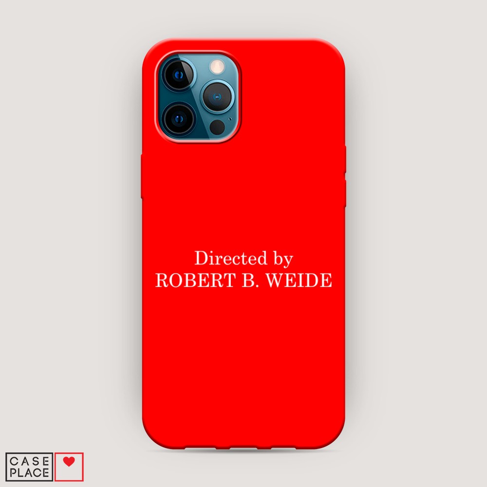 фото Матовый силиконовый чехол "robert b weide" на apple iphone 12 pro max awog