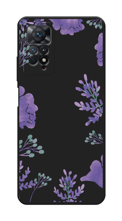 

Чехол Awog на Xiaomi Redmi Note 11 Pro "Сиреневая цветочная рамка", Разноцветный, 315652-1