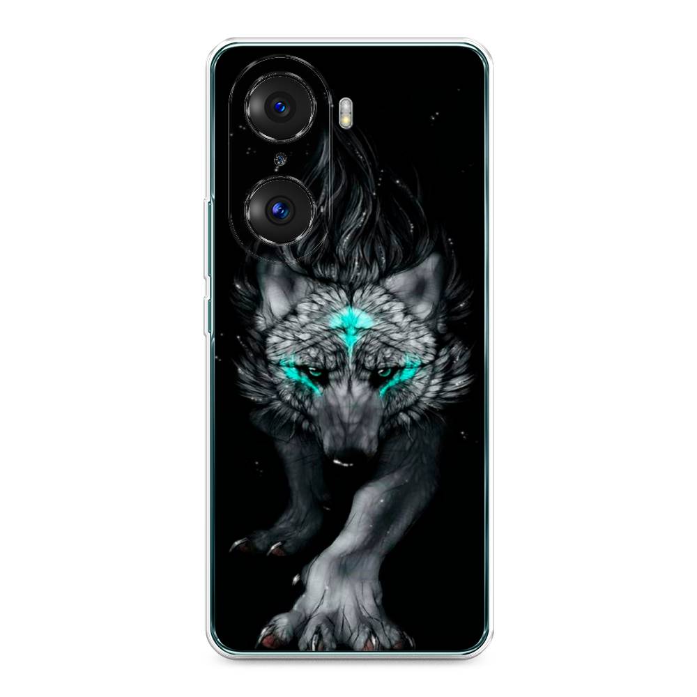 

Чехол Awog на Honor 60 Pro "Волшебный волк", Разноцветный, 6106750-2