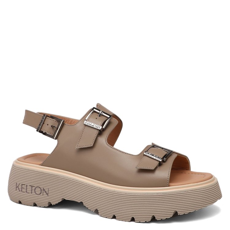 

Сандалии женские Kelton AJ1206 бежевые 39 EU, Бежевый, AJ1206