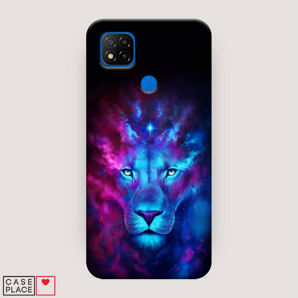 

Пластиковый чехол "Космический лев" на Xiaomi Redmi 9C, 39020-1