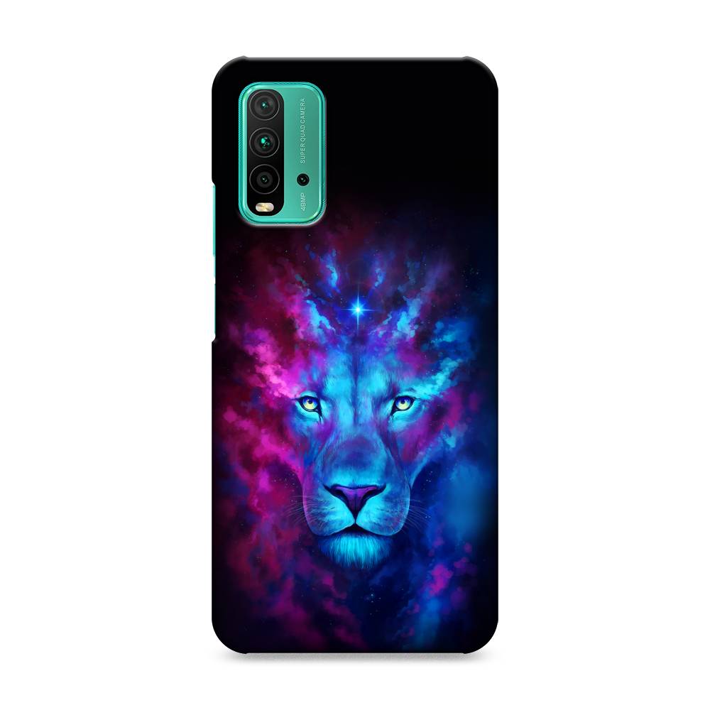 

Пластиковый чехол "Космический лев" на Xiaomi Redmi 9T, 39820-1