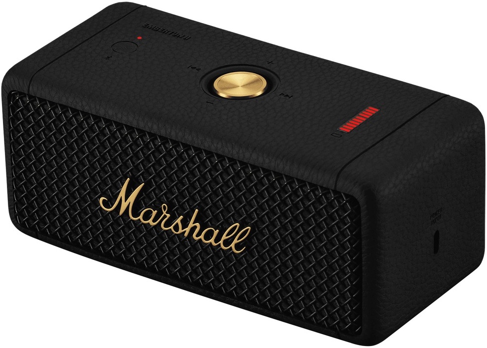 

Портативная колонка Marshall Emberton II Black (ZD.1006788), Серебристый;черный, Emberton II