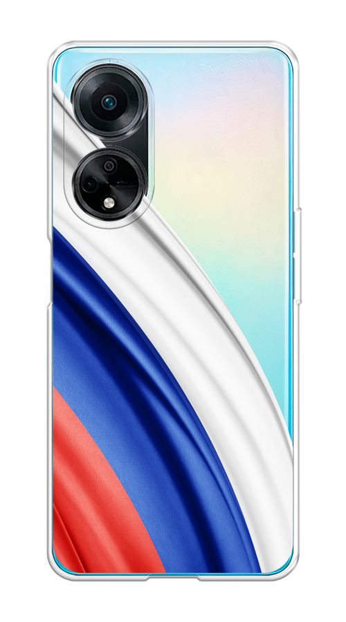 

Чехол на Oppo A98 "Флаг России уголок", Белый;синий;красный;прозрачный, 2514450-1