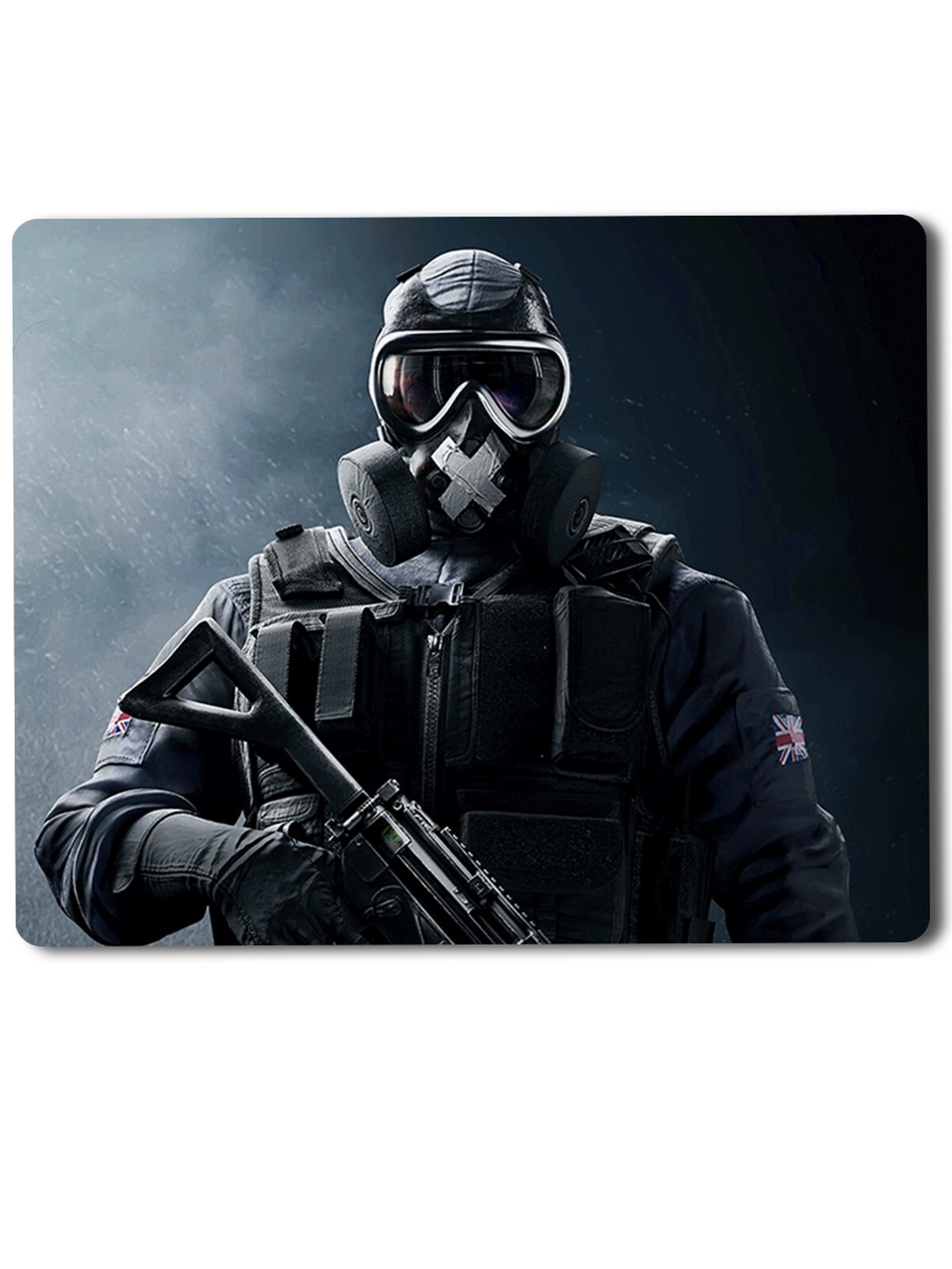 

Геймерский коврик Rainbow 6 Seige -3, Rainbow 6 Seige (раибоу сикс синдж, том кленсис, tom clansys, шутер, киберспорт, кс го)-3