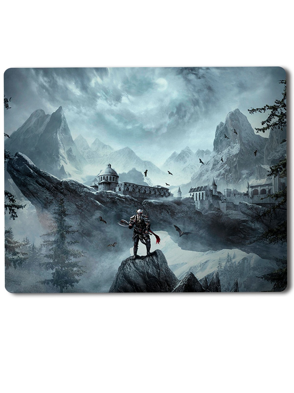 

Геймерский коврик Skyrim -4, Skyrim (скайрим, the older scrolls, довакин, дракон, персонаж, игра, главный герой, фентези) -4