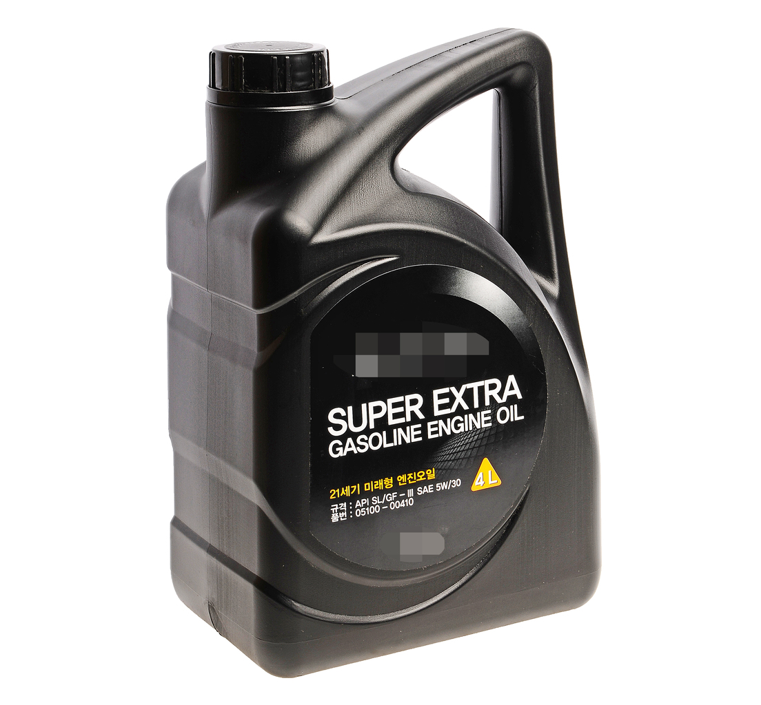 Моторное масло HYUNDAI полуcинтетическое SUPER EXTRA GASOLINE OE 5W30 4л