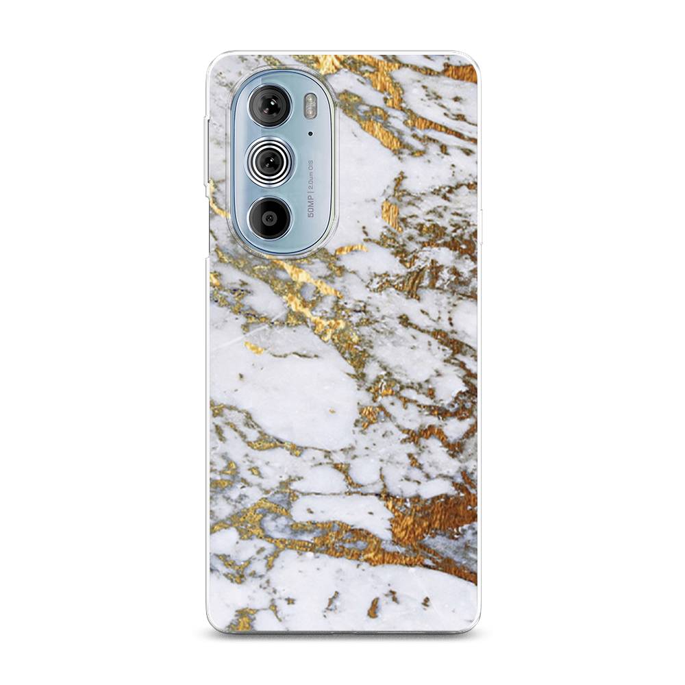 

Чехол Awog на Motorola Edge 30 Pro "Белый мрамор", 243350-3