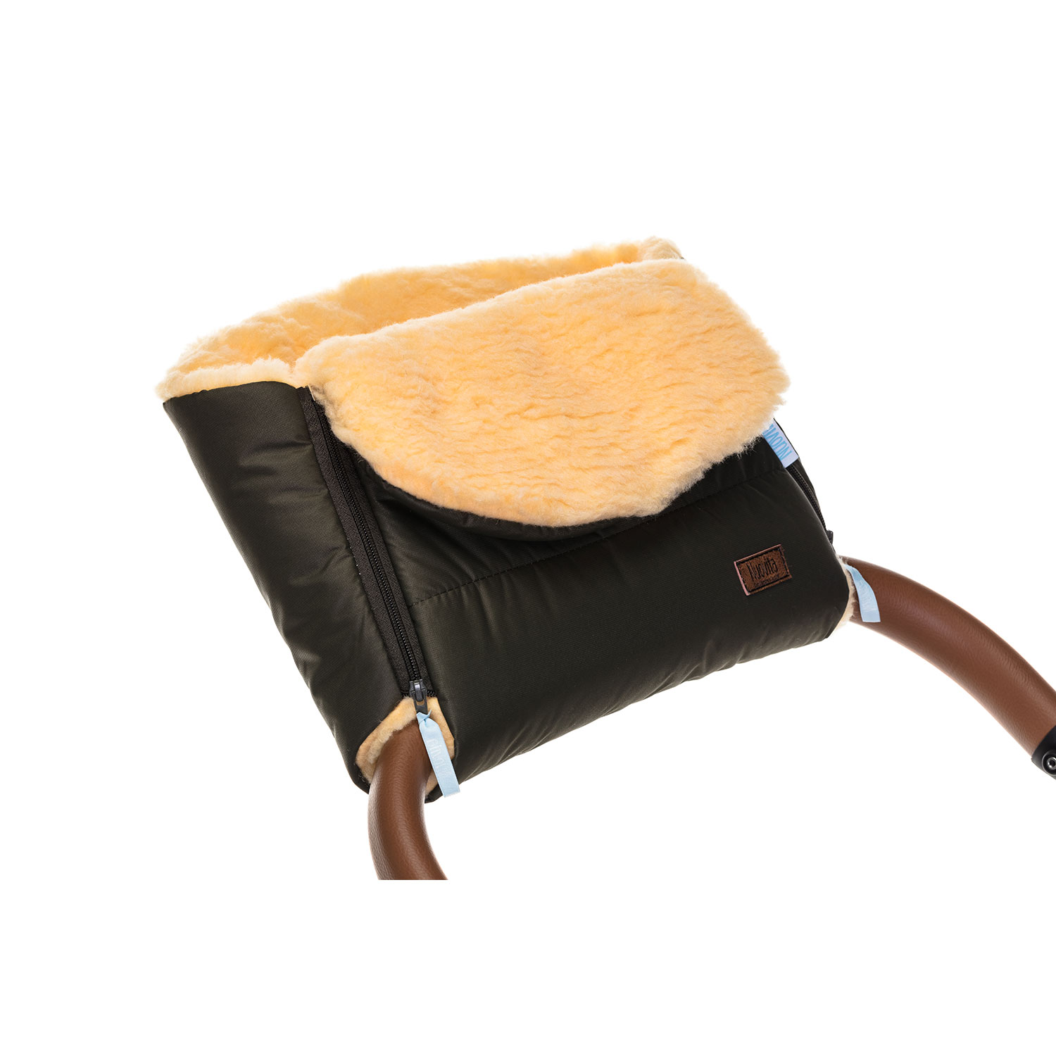 Муфта меховая для коляски Nuovita Vichingo Pesco хаки чехол на рюкзак 60 л хаки