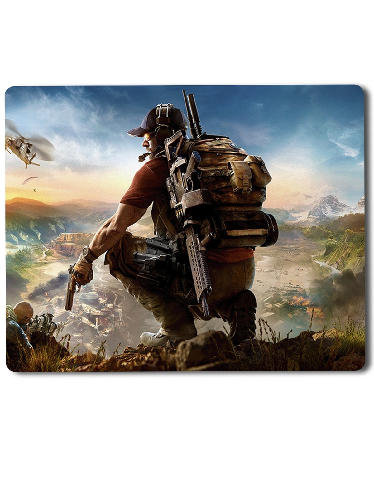 

Геймерский коврик Tom Clancys Ghost Recon-2, Tom Clancys Ghost Recon(том кленсис гоуст рекон, солдаты, пушки, военные, шутер)-2