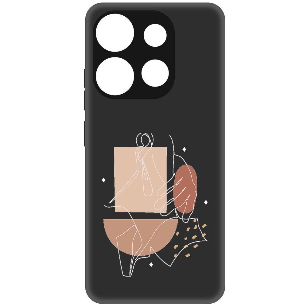 

Чехол-накладка Софт Изящность для Infinix Smart 7