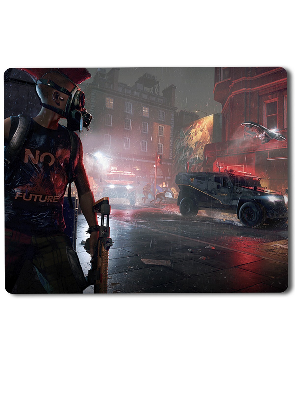 

Геймерский коврик Watch Dogs Legion -1, Watch Dogs Legion (ватч догс, легион, персонаж, кибер, хакеры, маски, анонимы) -1